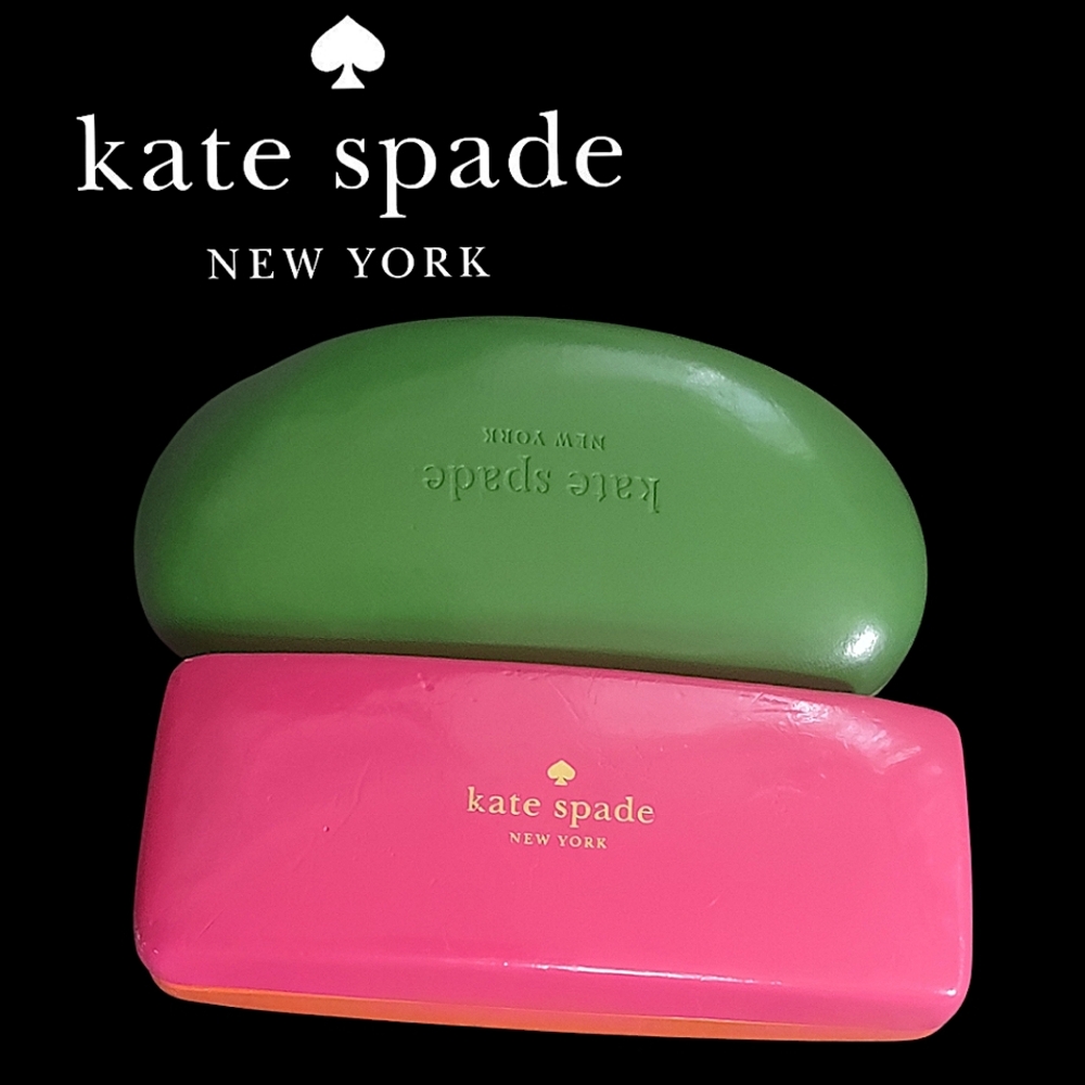 kate spade Pink and Green Eyeglass Cases (Set of 2)